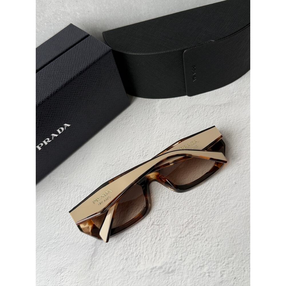 NEW Prada PR B05S Sunglasses in Black White - Picture 3 of 7